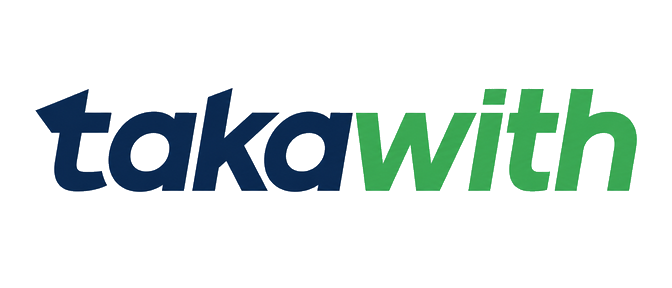 takawith brand logo for homepage navigation